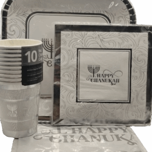 Chanukah Party Supplies Plates Cups Napkins Tablecloth